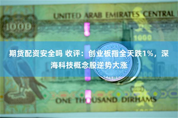 期货配资安全吗 收评：创业板指全天跌1%，深海科技概念股逆势大涨